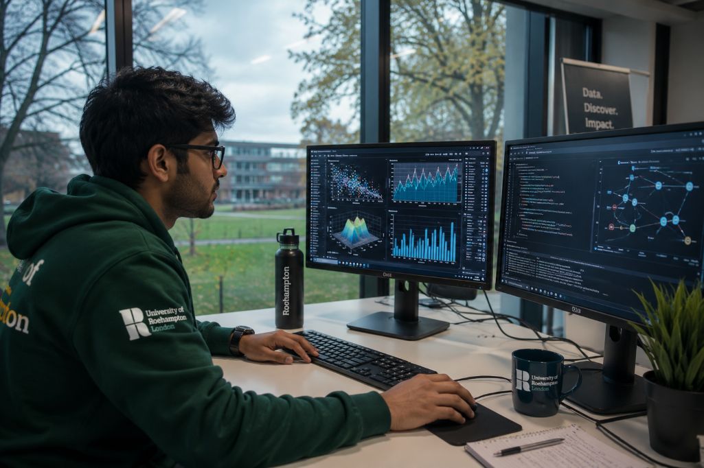 Student pursuing MSc Data Science at University of Roehampton