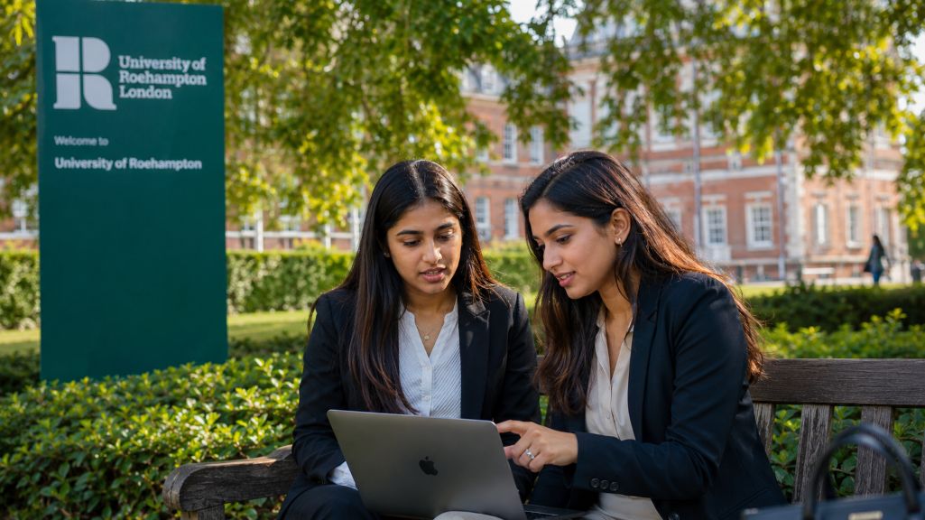 Students pursuing their MBA at University of Roehampton
