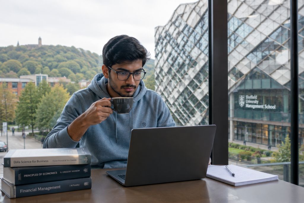 Student pursuing his masters in Sheffield