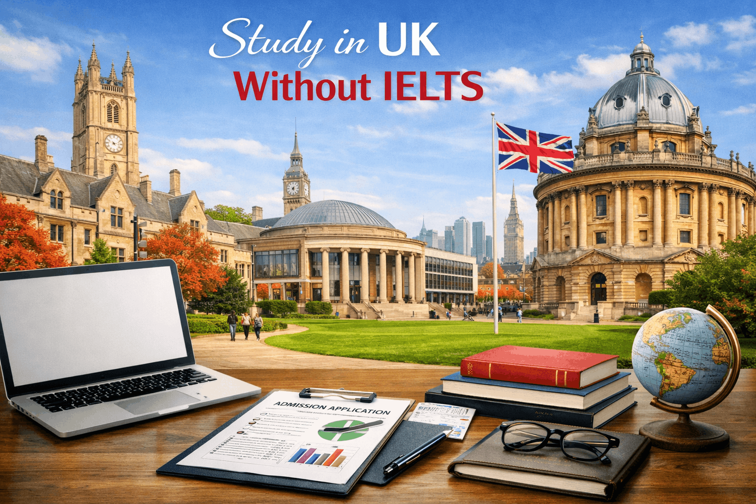 Study in UK Without IELTS in 2026
