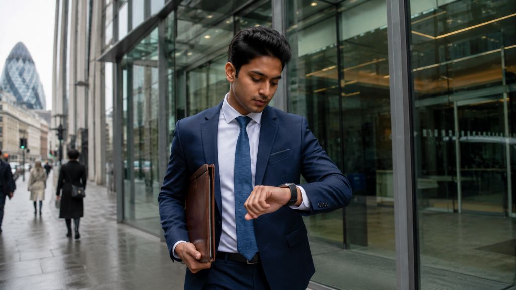 Students enjoying his dream job after completion of his masters in UK