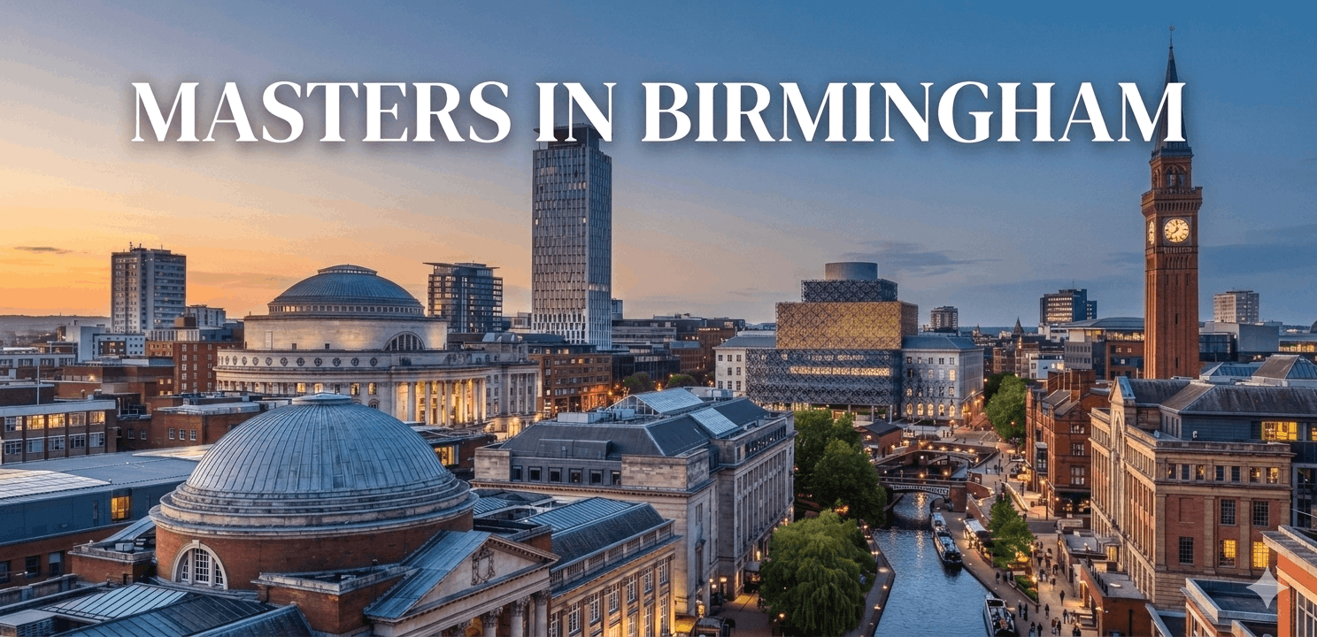 Study Masters in Birmingham in 2026