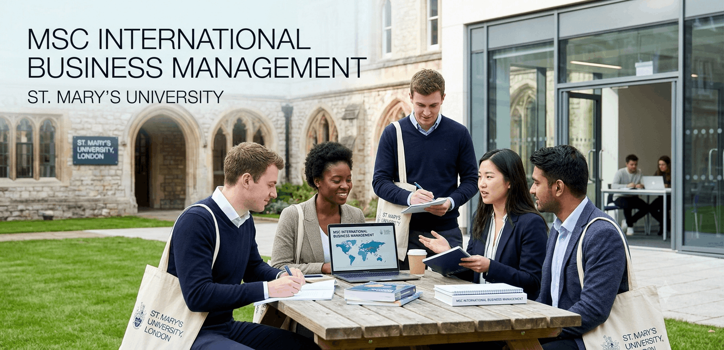 Study in MSc International Business Management at St. Mary’s University