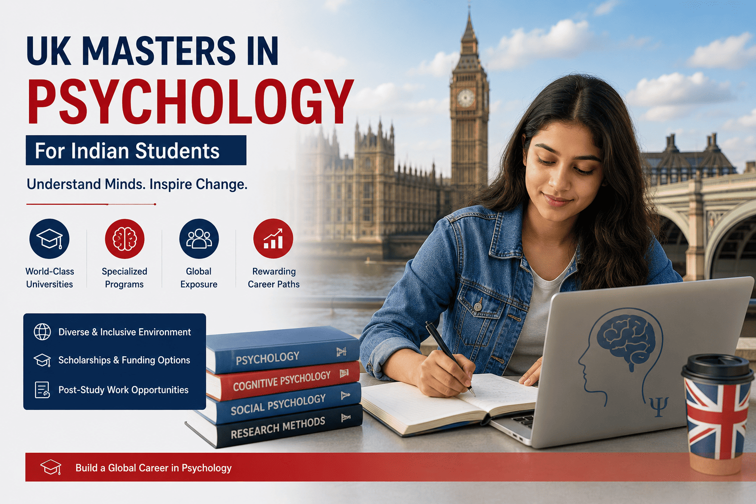 UK Masters in Psychology for Indian Students