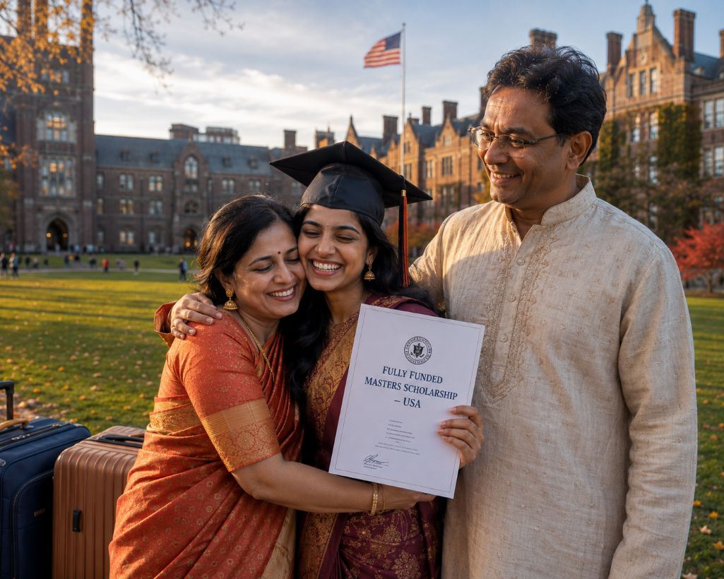 On attaining a fully funded masters scholarship in USA, a student's academic journey can change completely.