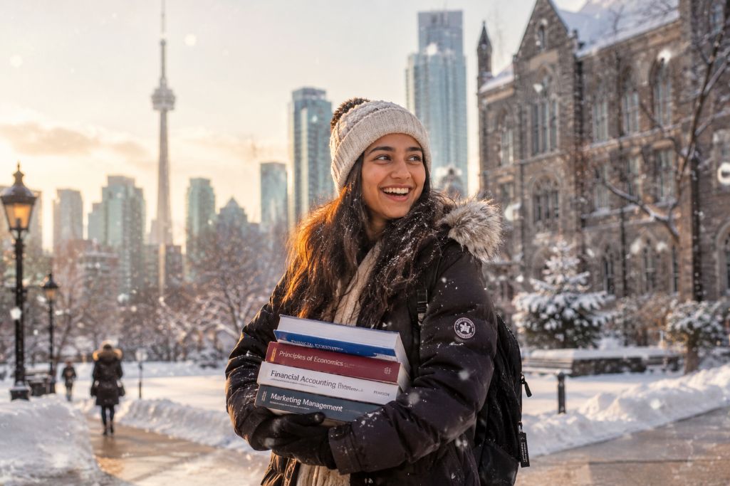 Student pursuing her masters in Toronto, Canada