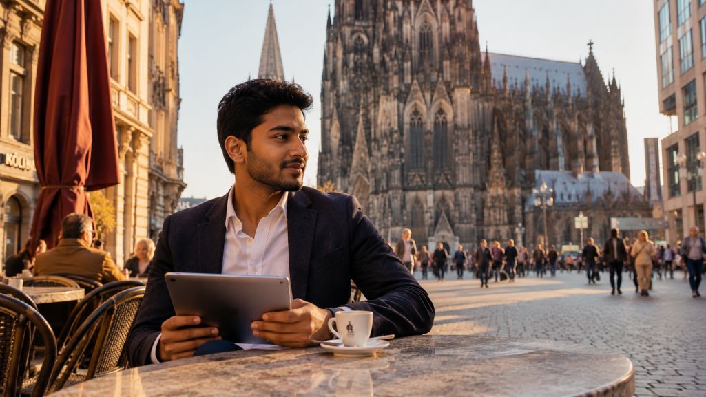 Student pursuing his MBA in Cologne, Germany