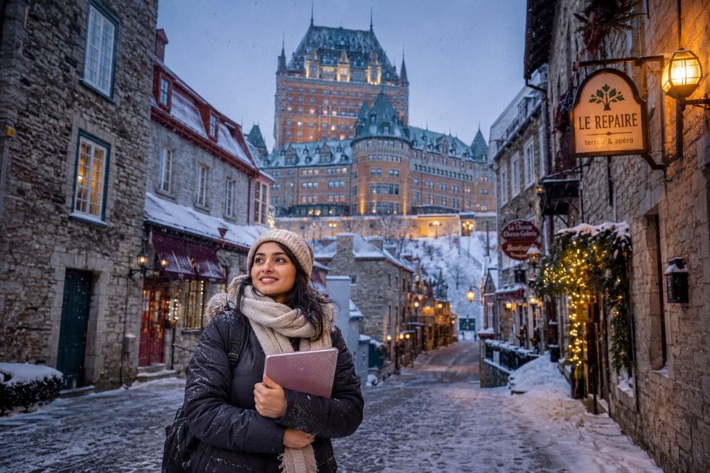 Student pursuing her next academic chapter in Quebec City