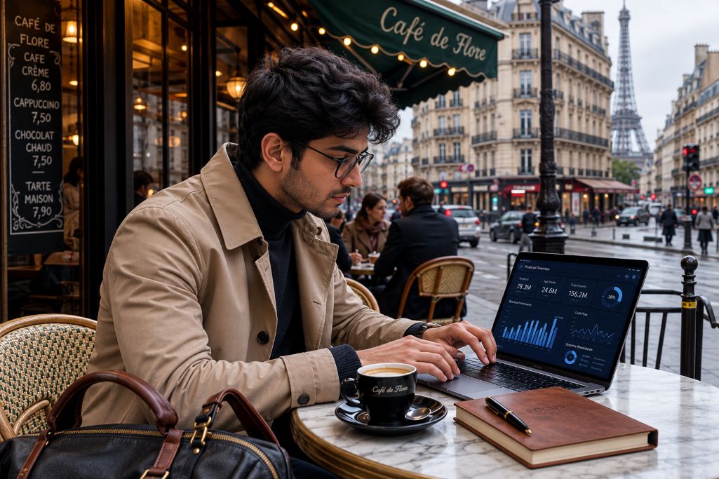 Student pursuing his MBA in France