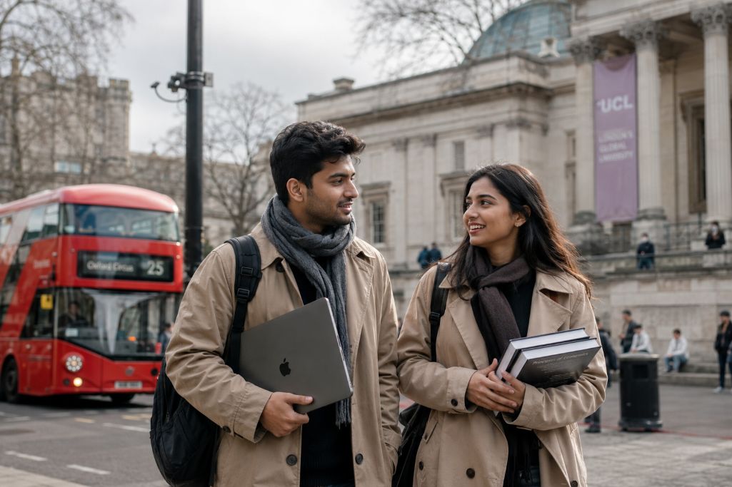 Students pursuing their masters in London