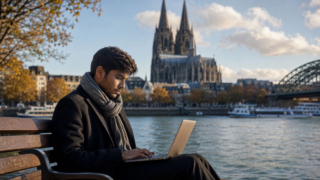 Student pursuing his academic journey in Cologne, Germany.