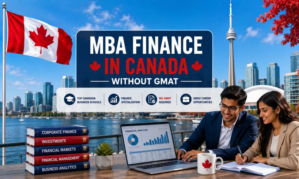 MBA Finance in Canada Without GMAT