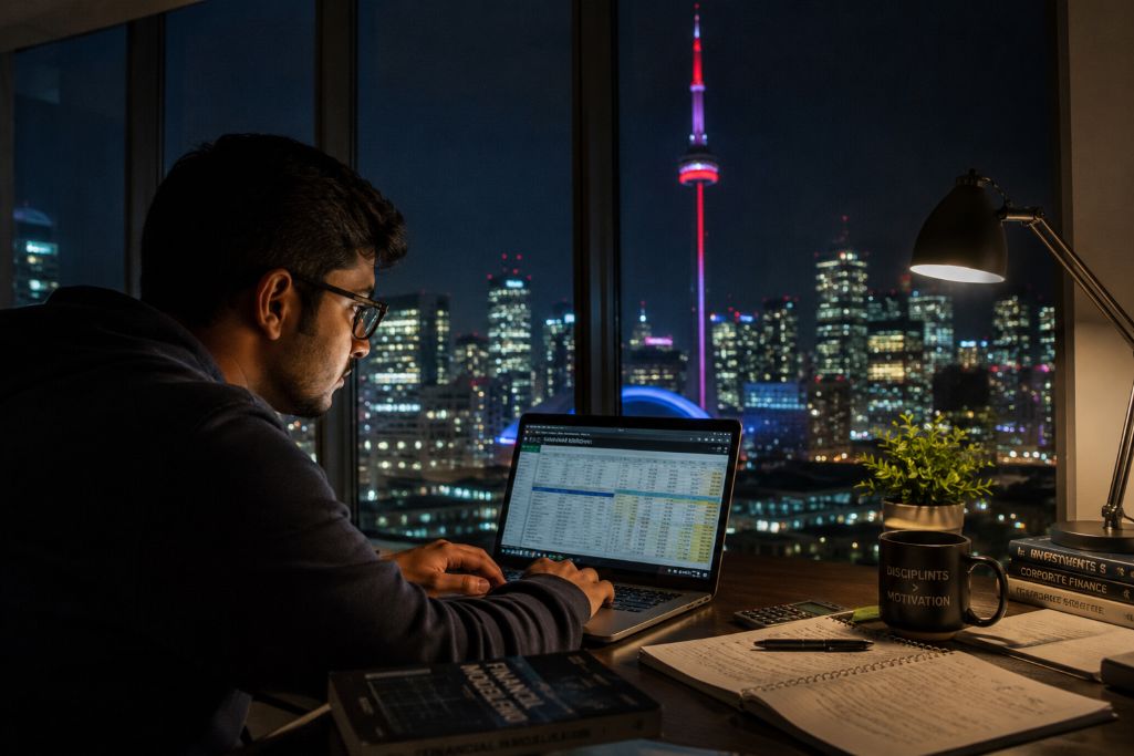 Student pursuing his MBA in Toronto, Canada